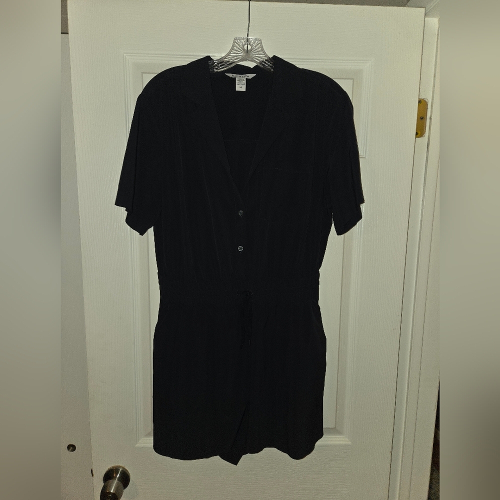 Athleta Avenue Romper - Navy Blue - EUC
